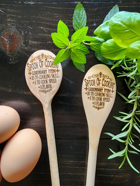 LEGENDARY SPOON of COOKING Legendary Item Kitchen Utensil inspired by Tabletop and Roleplaying Games Like Dungeons & Dragons and Warhammer